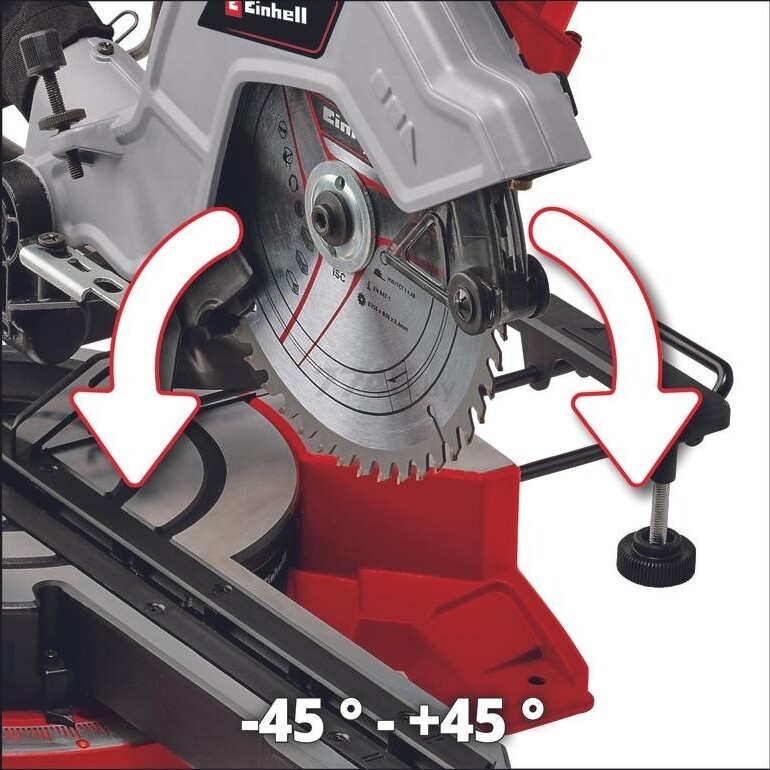 Пила торцовочная EINHELL TE-SM 8 L Dual (4300866) - Фото 3