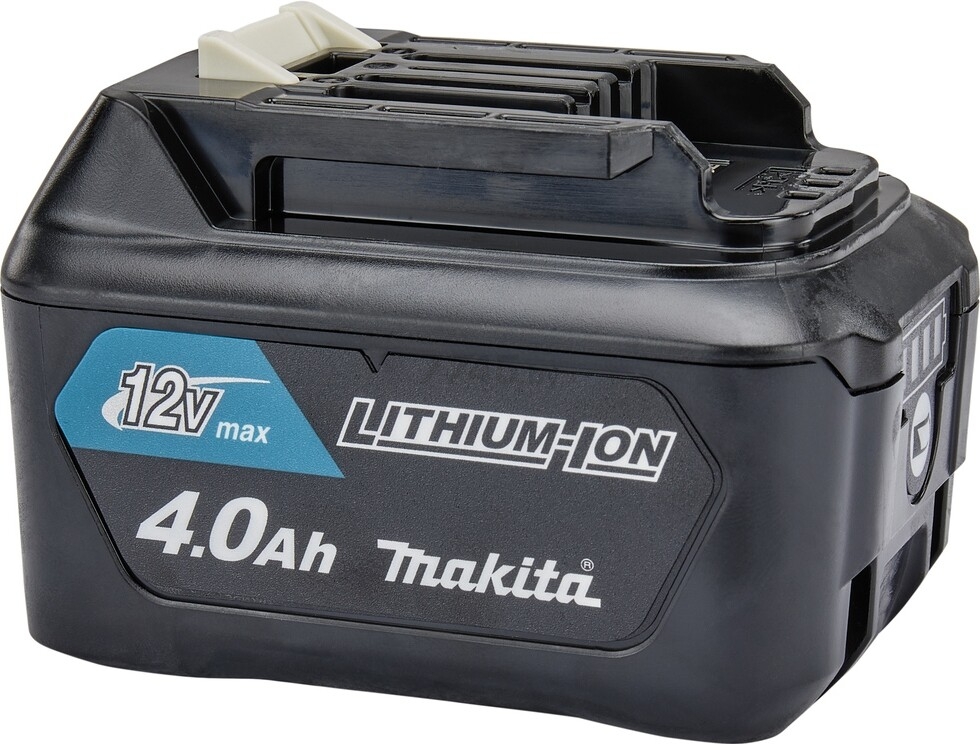 Комплект аккумулятор 12В BL1041B 2 штуки и зарядное устройство DC10SB MAKITA (197641-2) - Фото 4