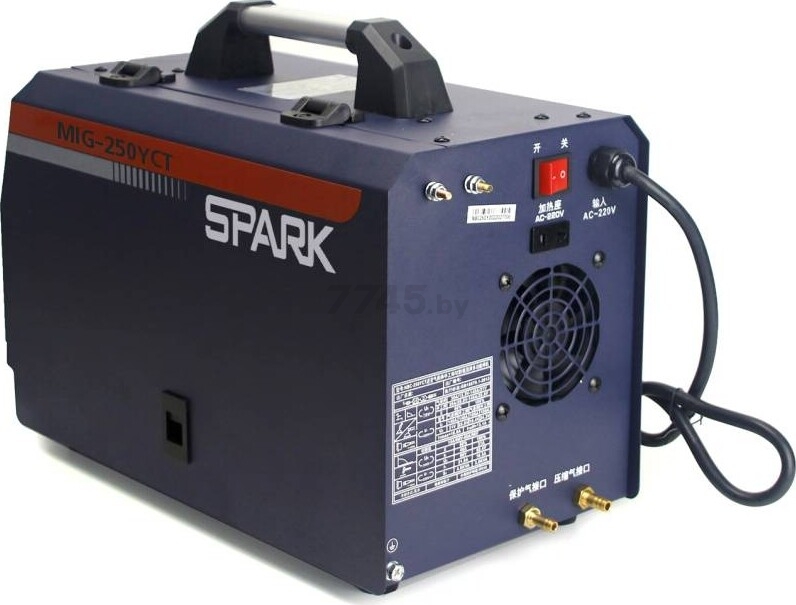 Полуавтомат сварочный SPARK MIG-250YCT (MIG-250YCTSP) - Фото 6