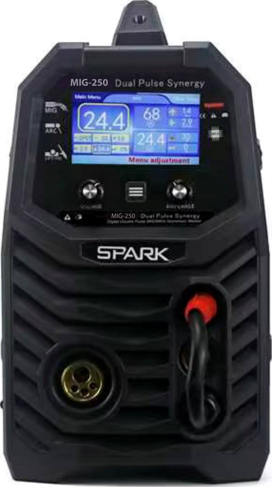 Полуавтомат сварочный SPARK MIG-250 Dual Pulse Synergy (MIG-250DPSSP) - Фото 2