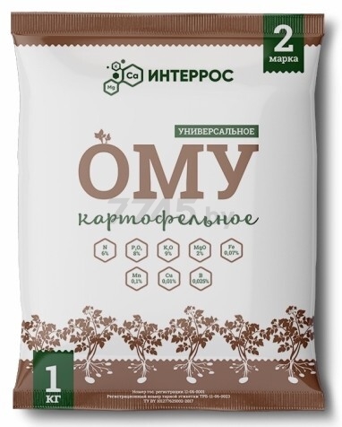 Удобрение органо-минеральное ОМУ Картофельное 1 кг (4811647000546)