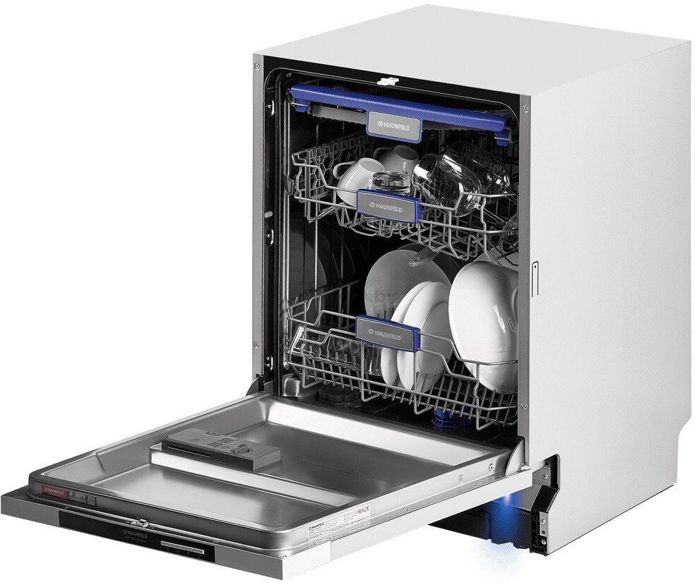 Машина посудомоечная встраиваемая MAUNFELD MLP-123D Light Beam (КА-00023190) - Фото 4