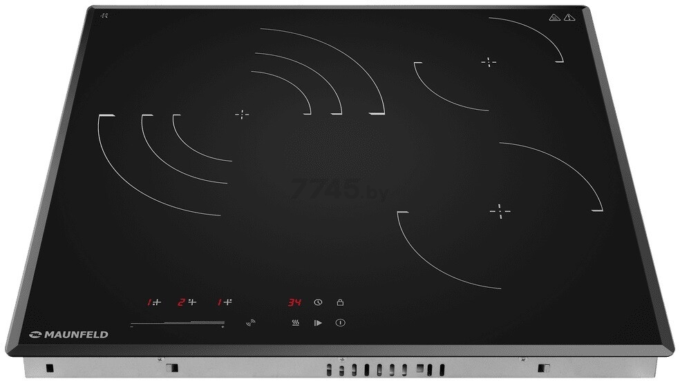 Панель варочная электрическая MAUNFELD CVCE593STBK LUX (КА-00021620) - Фото 2