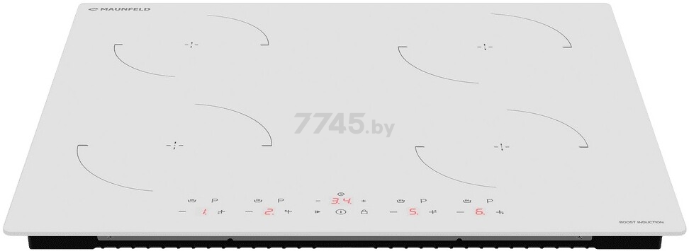 Панель варочная индукционная MAUNFELD CVI604EXWH (КА-00021612) - Фото 2