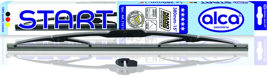 Щетка стеклоочистителя ALCA Start 380 мм (29523)
