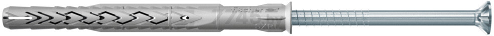 Дюбель фасадный 8x160 FISCHER SXRL с потайным шурупом Torx 30 50 штук (540118)