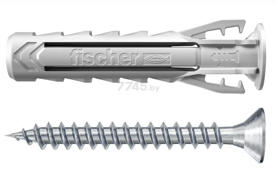 Дюбель распорный 6X30 FISCHER SX Plus с шурупом 50 штук (568206)