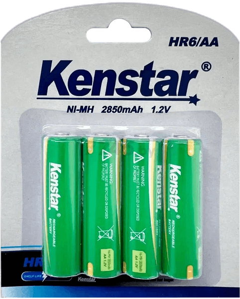 Аккумулятор HR6/AA Ni-Mh KENSTAR 2850 mAh 4 штуки