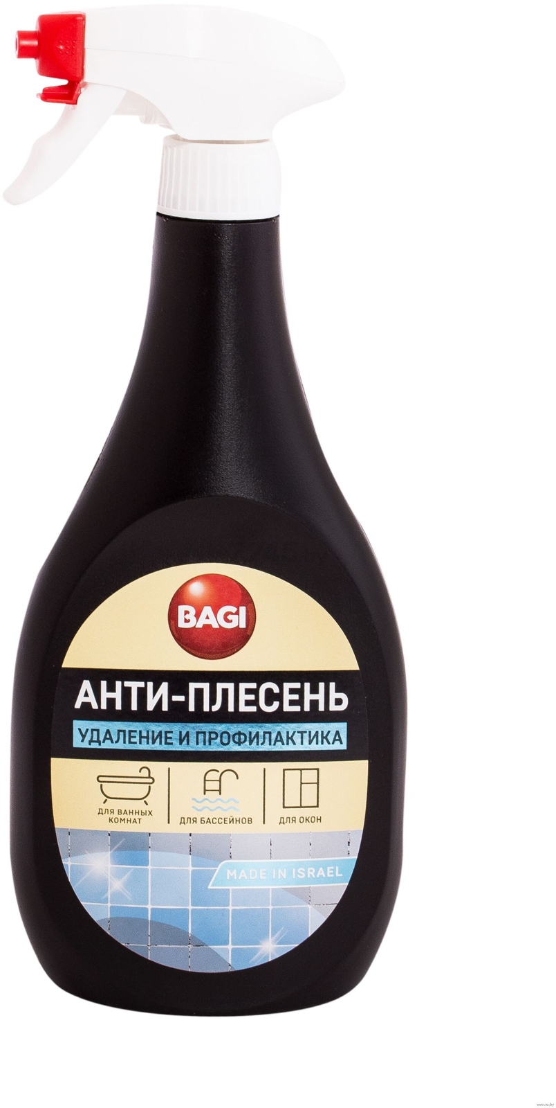 Средство чистящее для ванны BAGI Анти-плесень 500 мл