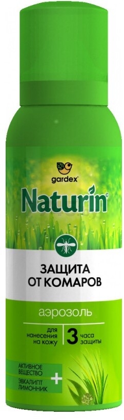 Средство репеллентное от комаров GARDEX Naturin 100 мл