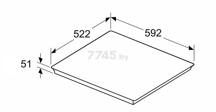 Панель варочная индукционная BOSCH PIF651HC1E - Фото 5