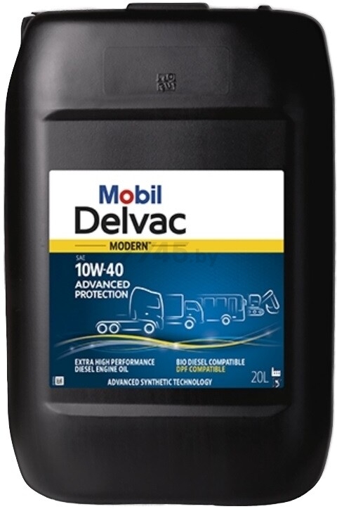 Моторное масло 10W40 синтетическое MOBIL Delvac Modern Advanced Protection 20 л (157068)