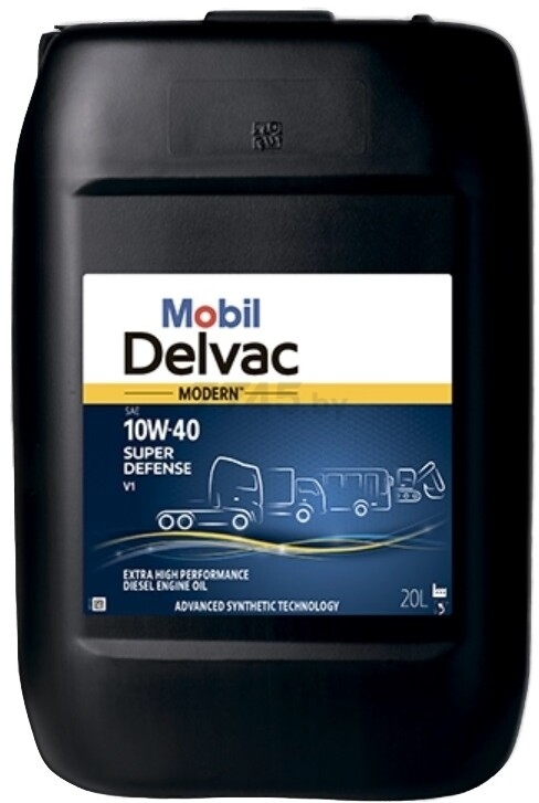 Моторное масло 10W40 синтетическое MOBIL Delvac Modern Super Defense V1 20 л (157342)