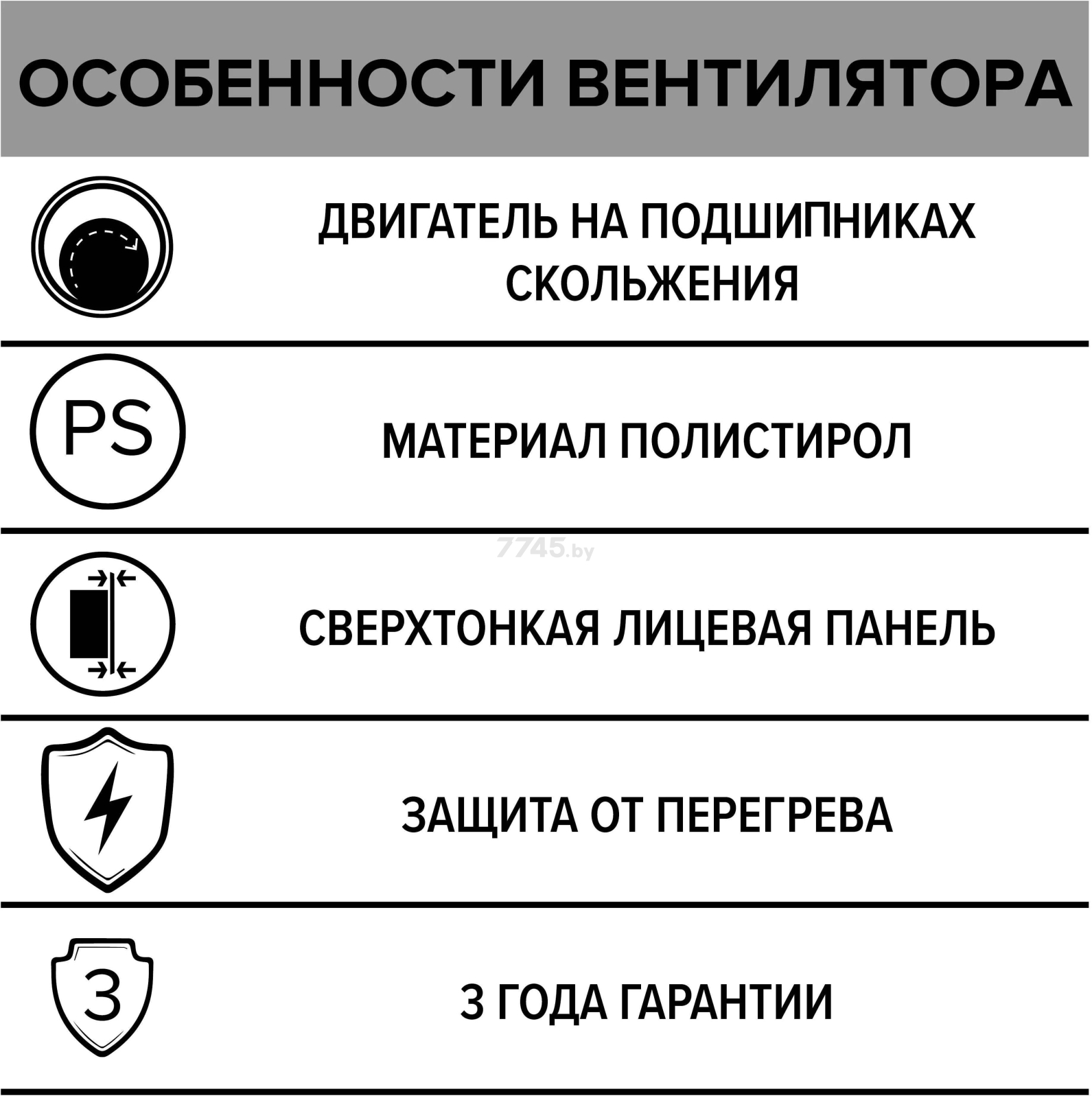 Вентилятор вытяжной накладной ЭРА A5 - Фото 5