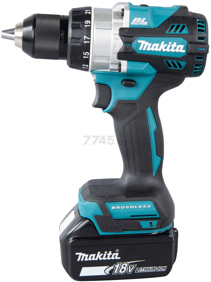 Дрель-шуруповерт аккумуляторная MAKITA LXT DHP 486 Z (DHP486Z) - Фото 10