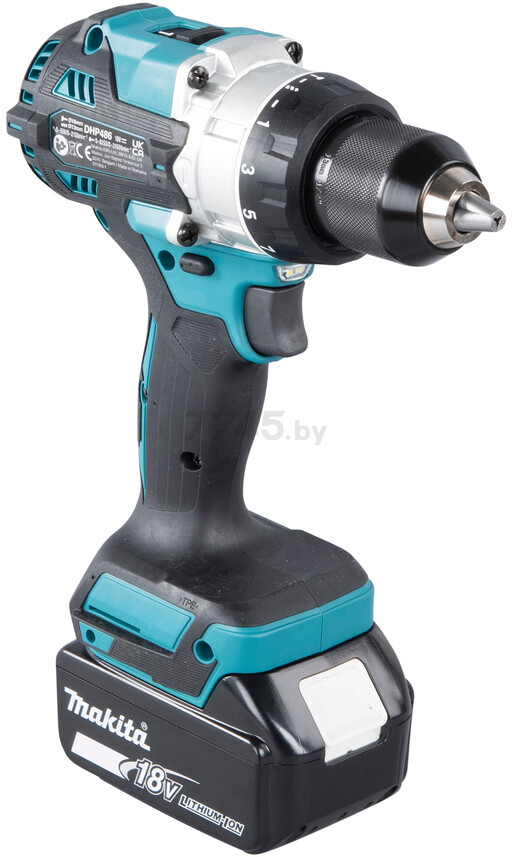 Дрель-шуруповерт аккумуляторная MAKITA LXT DHP 486 Z (DHP486Z) - Фото 13