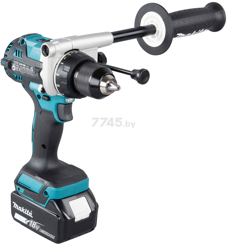 Дрель-шуруповерт аккумуляторная MAKITA LXT DHP 486 Z (DHP486Z) - Фото 16