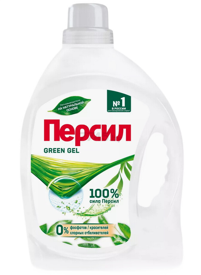 Гель для стирки PERSIL (ПЕРСИЛ) Green Gel 1,95 л (РТ-1)