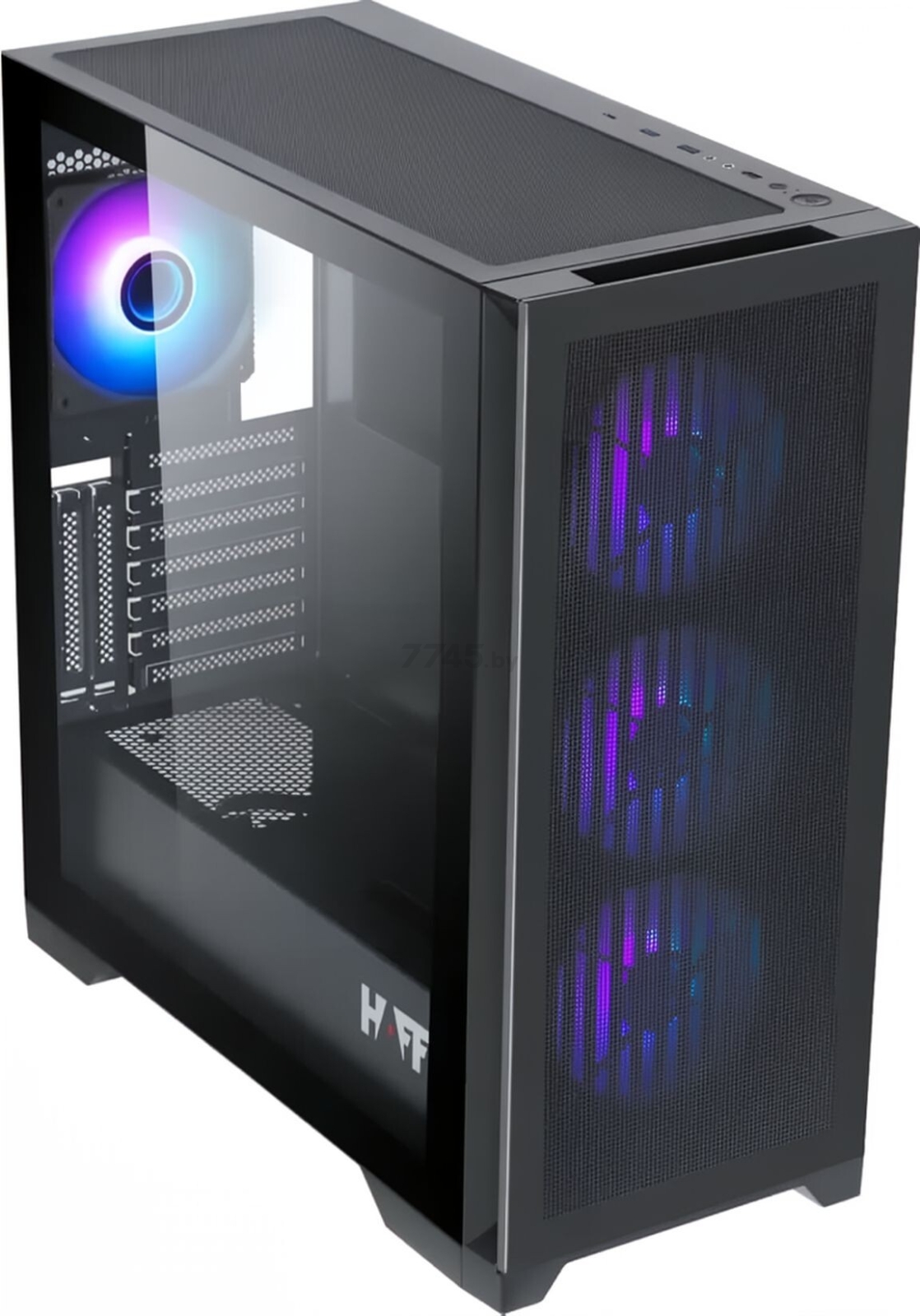 Компьютер игровой HAFF Ryzen 7 5700X/A520M/RTX4060 8GB/32Gb/1TB SSD/700W Glory - Фото 2