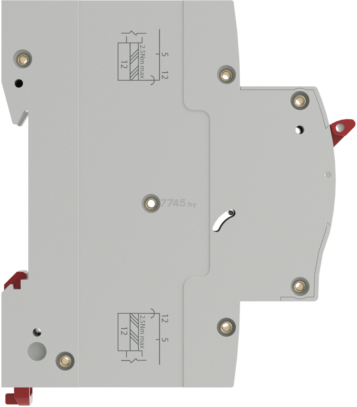 Автоматический выключатель DKC YON MAX MD63S 1P 16A B 4.5kA 1М (MD63S-1PB16) - Фото 4