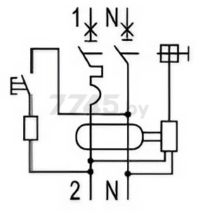 Дифавтомат DKC YON MAX MDR63N 1P+N 16A C тип A 30mA 6kA 2М (MDR63N-1N2C16-A) - Фото 5