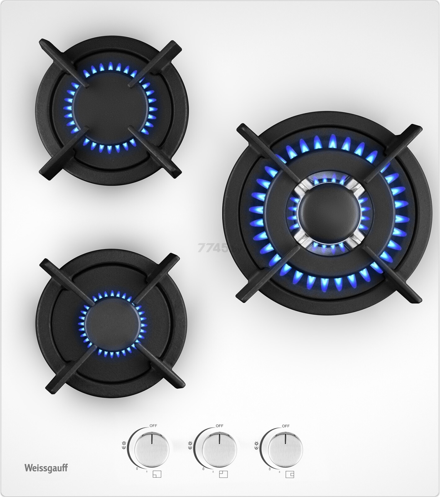 Панель варочная газовая WEISSGAUFF HG 451 Wgh (HG451Wgh)