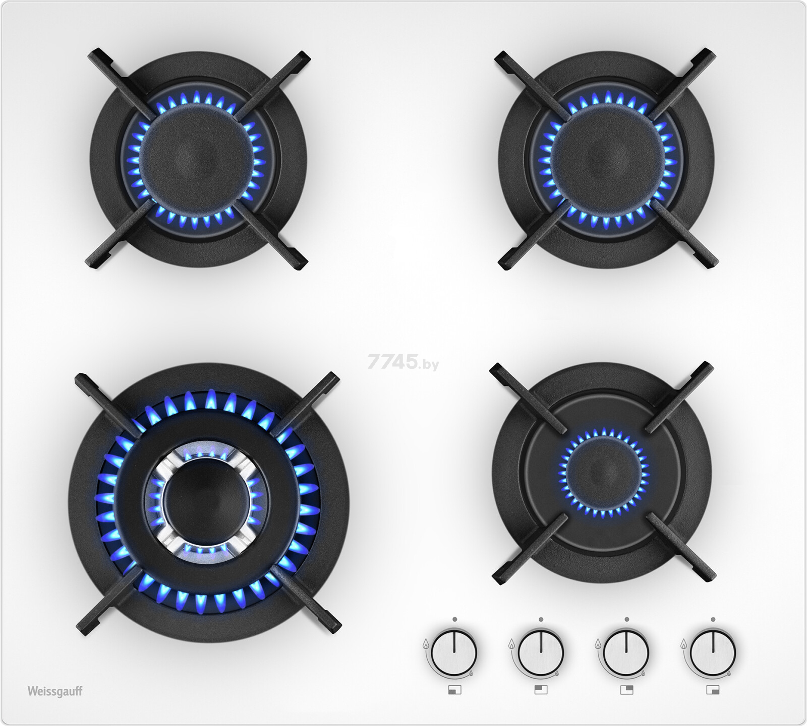 Панель варочная газовая WEISSGAUFF HGG 640 WGV (HGG640WGV)