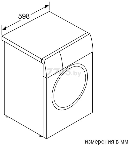 Стиральная машина BOSCH WAN2425KPL - Фото 7