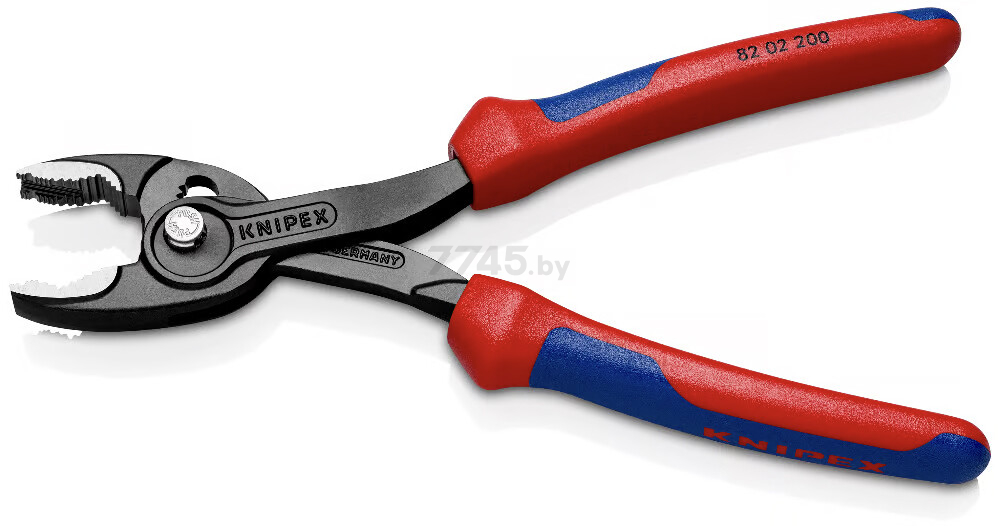 Клещи переставные 200 мм KNIPEX TwinGrip (8202200) - Фото 4