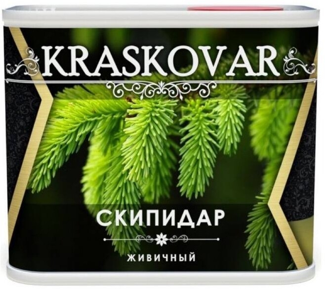 Скипидар KRASKOVAR Живичный 0,5 л (2067)