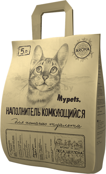 Наполнитель для туалета бентонитовый комкующийся MYPETS Леса Цейлона 5 л (470872)