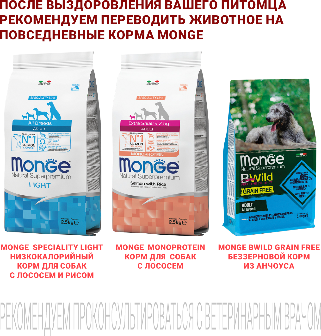 Сухой корм для собак MONGE VetSolution Dog Cardiac при заболеваниях сердца 2 кг (70081207) - Фото 9