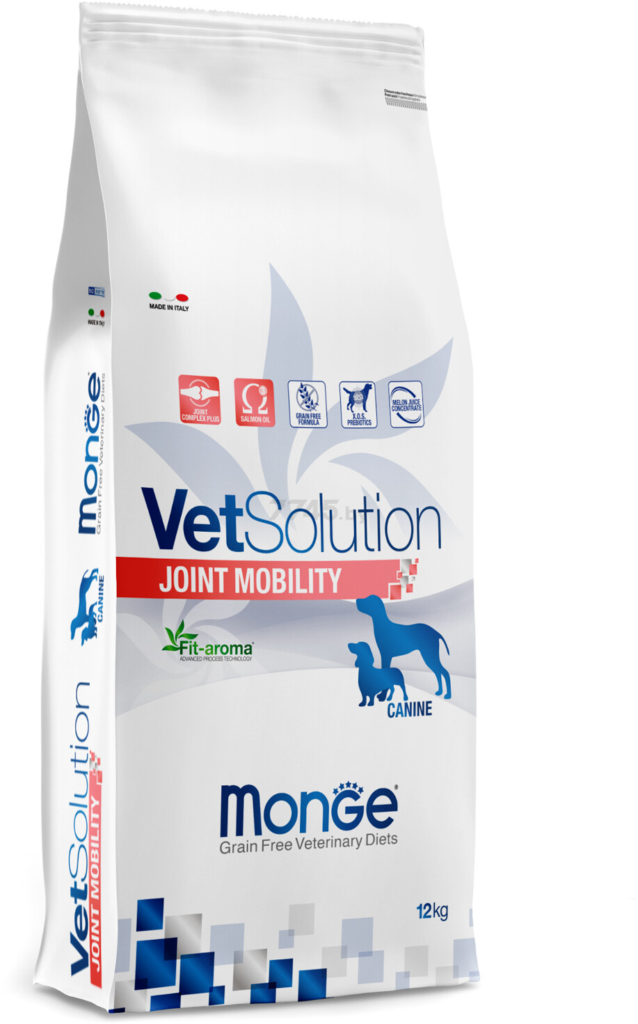 Сухой корм для собак MONGE VetSolution Dog Joint Mobility при заболеваниях суставов 12 кг (70081313)