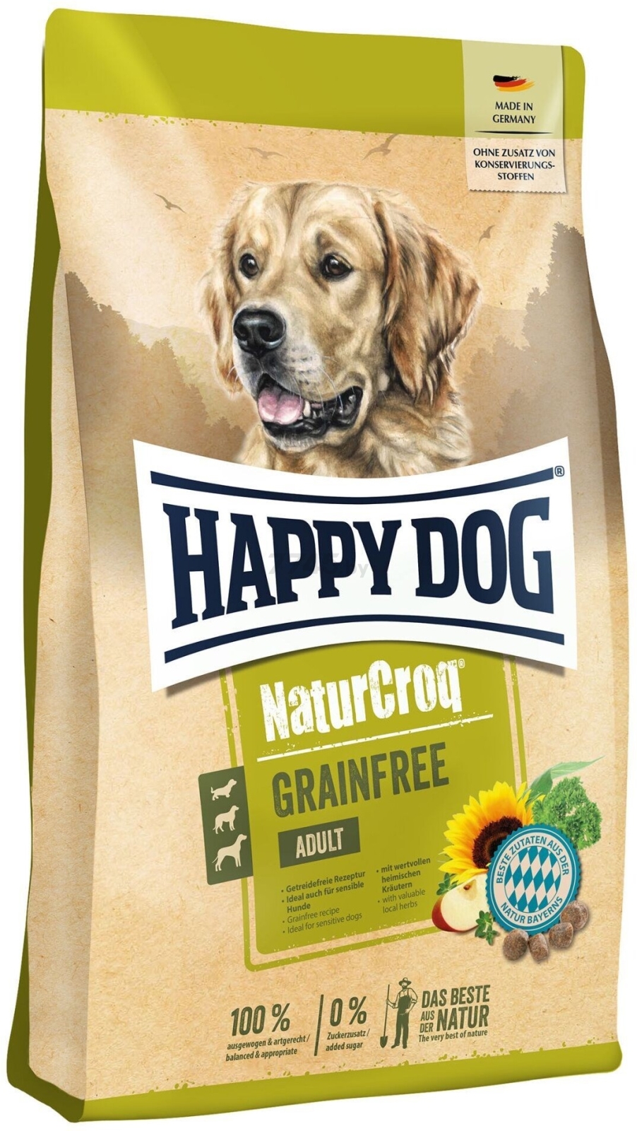 Сухой корм для собак HAPPY DOG NaturCroq GrainFree 15 кг (61195)