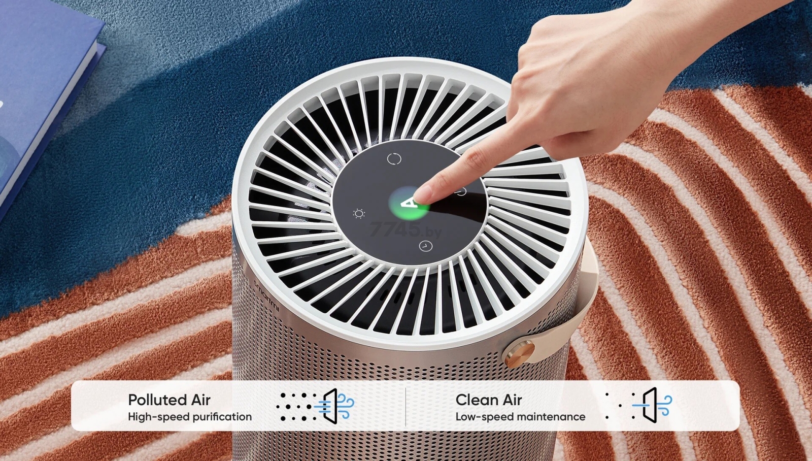 Очиститель воздуха беспроводной SMARTMI Air Purifier P2 (ZMKQJHQP21) - Фото 9