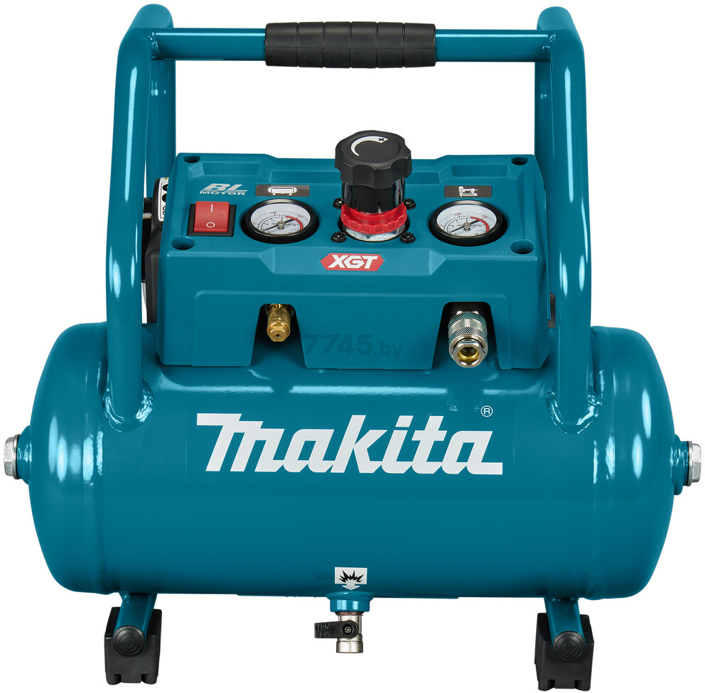 Компрессор безмасляный аккумуляторный MAKITA XGT AC001GZ - Фото 2