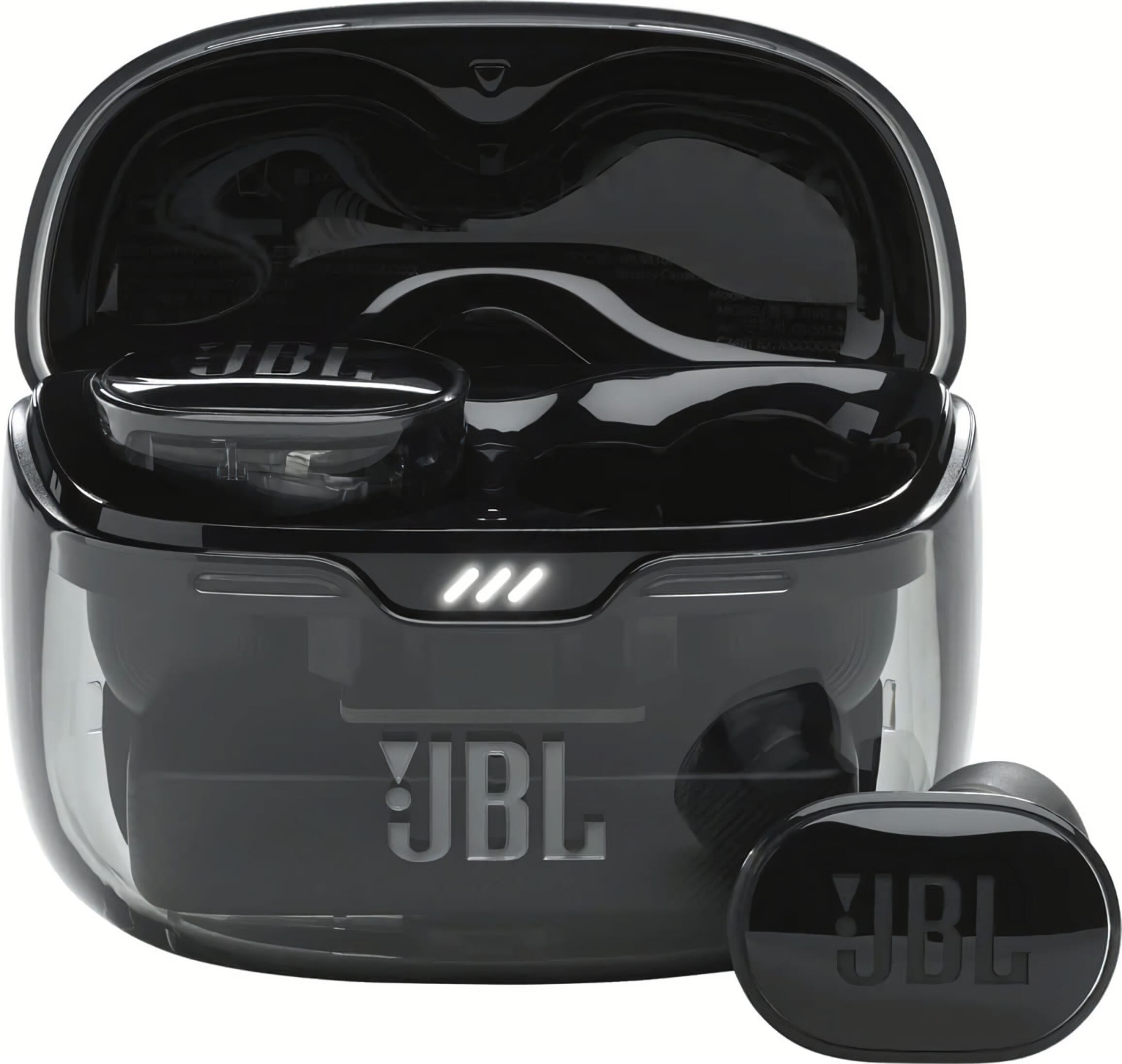 Наушники-гарнитура беспроводные TWS JBL Tune Buds Ghost Edition Black (JBLTBUDSGBLK)