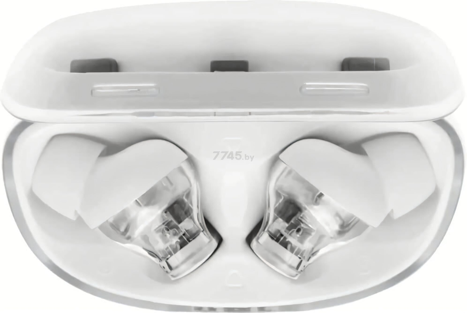 Наушники-гарнитура беспроводные TWS JBL Tune Beam Ghost Edition White (JBLTBEAMGWHT) - Фото 2