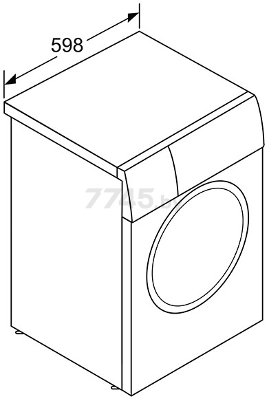 Стиральная машина BOSCH WAN2425FPL - Фото 9