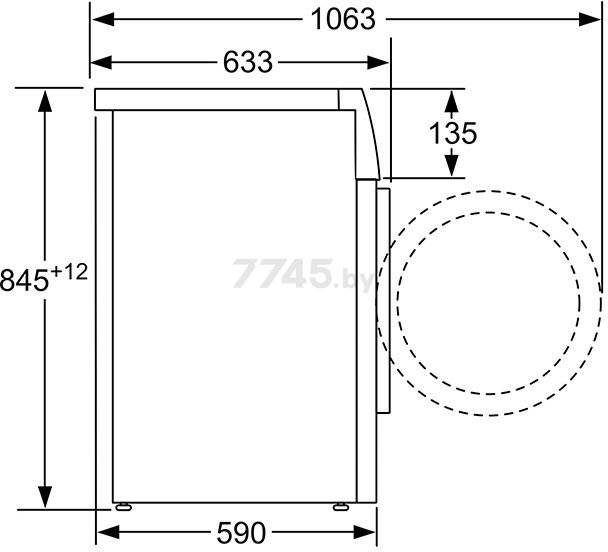 Стиральная машина BOSCH WAN2425FPL - Фото 8