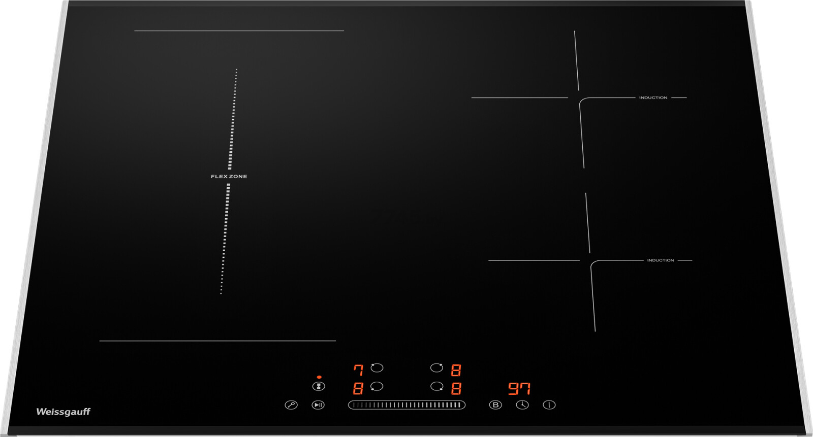 Панель варочная индукционная WEISSGAUFF HI 643 BFZG (HI643BFZG) - Фото 2