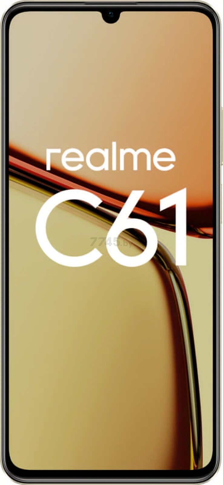 Смартфон REALME C61 8GB/128GB Sparkle Gold - Фото 3