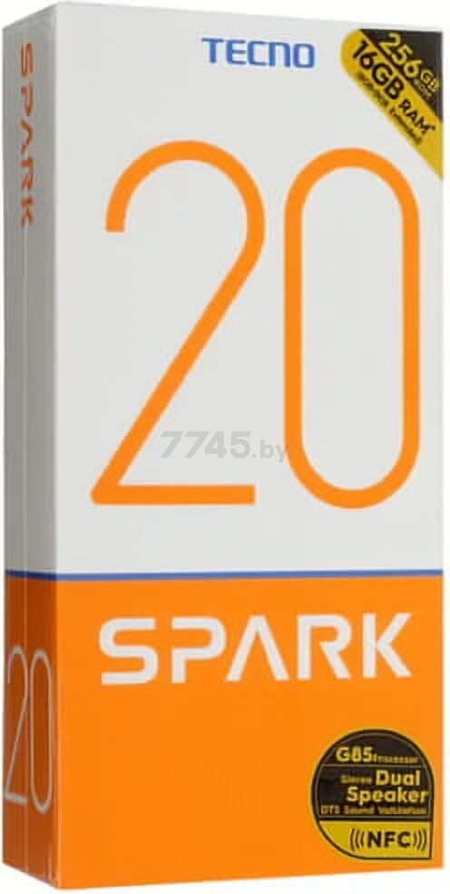 Смартфон TECNO Spark 20 8GB/256GB Cyber White - Фото 14