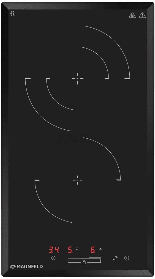Панель варочная электрическая MAUNFELD CVCE292SDBK LUX (КА-00021619)