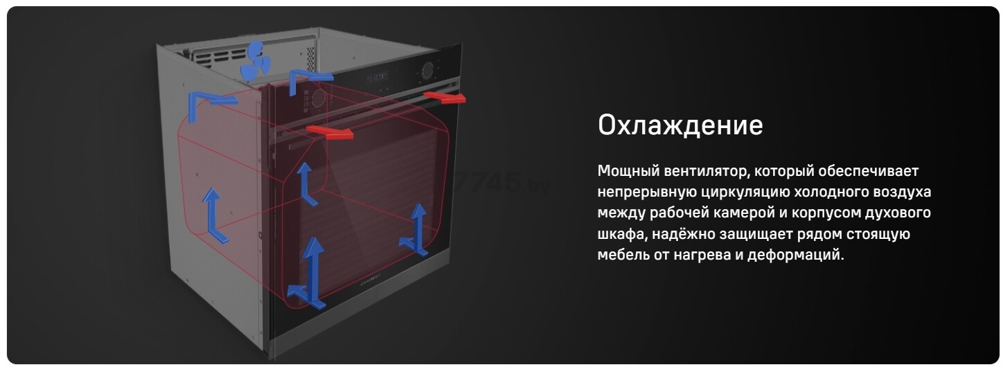 Шкаф духовой электрический MAUNFELD MEOM729PW (КА-00016929) - Фото 34