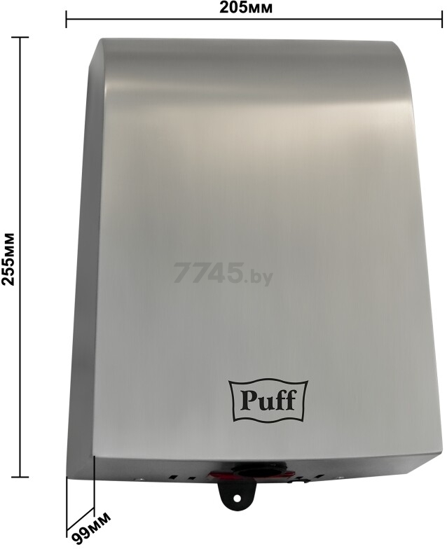 Сушилка для рук электрическая PUFF Puff-8950 - Фото 4