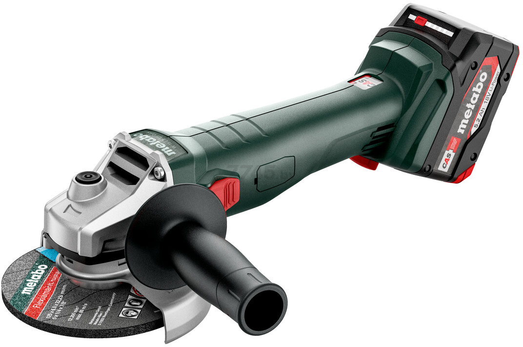 Шлифмашина угловая аккумуляторная METABO W 18 L 9-125 Quick (602249650) - Фото 2