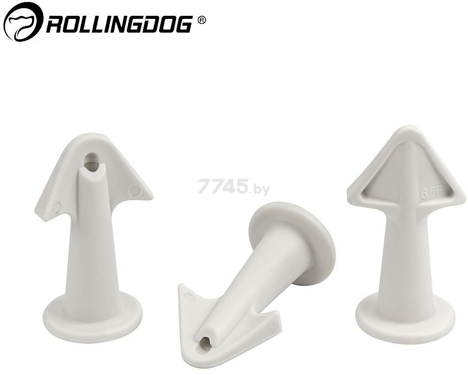 Набор шпателей для силикона и герметика ROLLINGDOG 6.5R, 10R, 13R (81452) - Фото 3