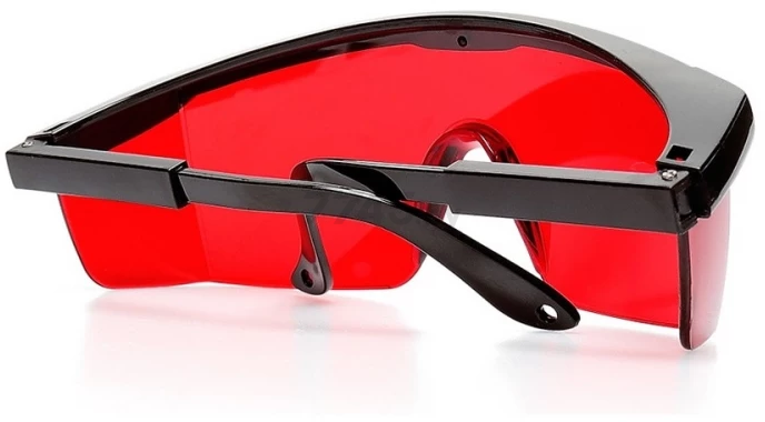 Очки лазерные HUEPAR Laser Glasses Red (0740) - Фото 8