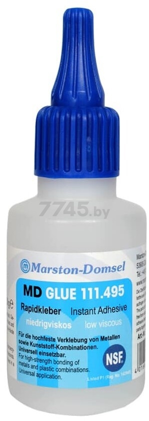 Суперклей MARSTON DOMSEL Glue 111.495 20 г (MGL.111.F20)